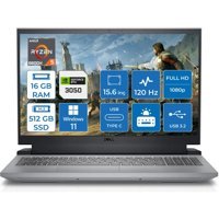 Dell Gaming G15 5525 G1555251000WH01 Harici GeForce RTX 3050 AMD Ryzen 5 6600H 16 GB Ram 512 GB SSD 15.6 inç Full HD Windows 11 Home Oyuncu Laptop