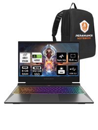 Casper Excalibur G870 Harici GeForce RTX 4050 Intel Core i7 12650H 8 GB Ram 512 GB SSD 15.6 inç Full HD FreeDos Oyuncu Laptop + PER4 Çanta