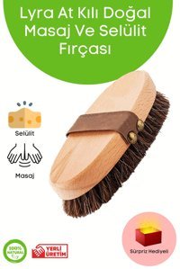 Lyra Selülit Giderici Sapsız At Kılı Fırçası