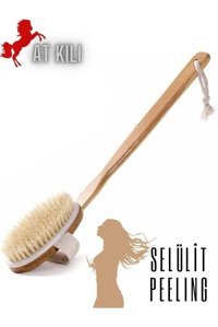 Kaktüskedi Selülit Giderici Saplı At Kılı Fırçası