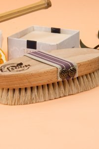 Efsoon Organics Selülit Giderici Sapsız At Kılı Fırçası Beyaz
