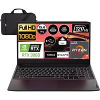 Lenovo IdeaPad Gaming 3 82K20256TX07 Harici GeForce RTX 3060 AMD Ryzen 7 5800H 32 GB Ram 512 GB SSD 15.6 inç Full HD FreeDos Oyuncu Laptop + Çanta