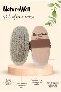 Naturawell Selülit Giderici Sapsız At Kılı Fırçası