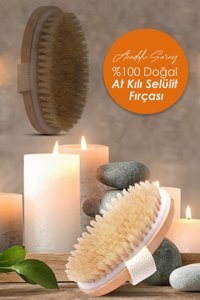 Anadolu Saray Çarşısı Selülit Giderici Sapsız At Kılı Fırçası