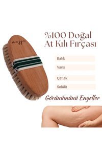 Her Yere Gelsin Selülit Giderici Sapsız At Kılı Fırçası