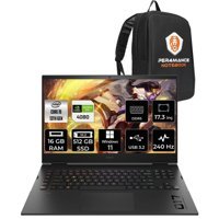 HP Omen 17 892R0EAPN347 Harici GeForce RTX 4080 Intel Core i9 13900HX 16 GB Ram 512 GB SSD 17.3 inç QHD Windows 11 Home Oyuncu Laptop + PER4 Çanta