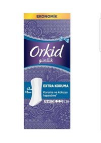 Orkid Ekonomik Organik 28'li Uzun Günlük Ped