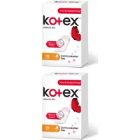 Kotex Parfümlü Organik 2 Adet 56'lı Normal Günlük Ped
