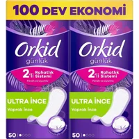 Molped 2'Li Rahatlık Sistemi Organik 100'lü Normal Günlük Ped