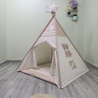 Henna Prime Henna Duck 443 Üçgen Kızılderili  Oyun Çadırı Gri