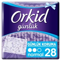 Orkid Yaprak Pamuksu Organik 28'li Normal Günlük Ped