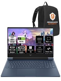 HP Victus 16 9J221EA Harici GeForce RTX 4070 Intel Core i7 14700HX 96 GB Ram 256 GB SSD 16.1 inç Full HD Windows 11 Pro Oyuncu Laptop + PER4 Çanta