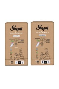Sleepy Ecologic Organik 2 Adet 32'li Normal Günlük Ped