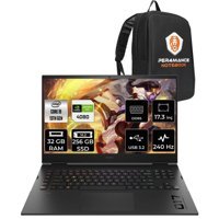 HP Omen 17 892R0EAPN316 Harici GeForce RTX 4080 Intel Core i9 13900HX 32 GB Ram 256 GB SSD 17.3 inç QHD FreeDos Oyuncu Laptop + PER4 Çanta