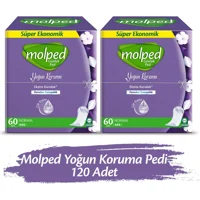 Molped Yoğun Koruma Organik 14 Adet 120'li Normal Günlük Ped