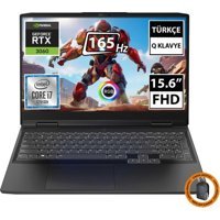 Lenovo IdeaPad 3 82S900TWTX08 CNT009 Harici GeForce RTX 3060 Intel Core i7 12700H 64 GB Ram 512 GB SSD 15.6 inç Full HD FreeDos Oyuncu Laptop