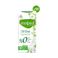 Molped Pure Soft Organik 10 Adet 30'lu Normal Günlük Ped