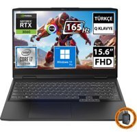 Lenovo IdeaPad 3 82S900TWTX12 CNT013 Harici GeForce RTX 3060 Intel Core i7 12700H 16 GB Ram 512 GB SSD 15.6 inç Full HD Windows 11 Pro Oyuncu Laptop