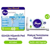 Sleepy Natural Organik 4 Adet 40'lı Normal Günlük Ped