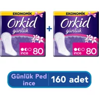 Orkid Deo Fresh Organik 160'lı Normal Günlük Ped