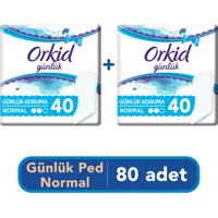 Orkid Organik 80'lı Normal Günlük Ped