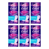 Orkid Organik 6 Adet 20'li Normal Günlük Ped