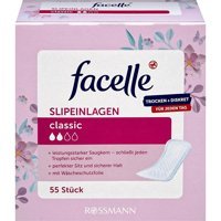 Facelle Slıpeinlagen Organik 55'li Normal Günlük Ped