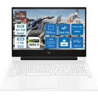 HP Victus 15 FB0004NT 71T71EA022 Harici GeForce RTX 3050Ti AMD Ryzen 7 5800H 64 GB Ram 1 TB SSD 15.6 inç Full HD FreeDos Oyuncu Laptop