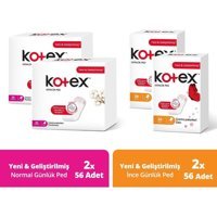 Kotex Organik 2 Adet 65'li Normal Günlük Ped