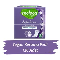 Molped Yoğun Koruma Organik 120'li Normal Günlük Ped
