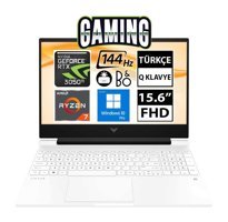 HP Victus 15 FB0004NT 71T71EA07 Harici GeForce RTX 3050 AMD Ryzen 7 5800H 32 GB Ram 512 GB SSD 15.6 inç Full HD Windows 10 Pro Oyuncu Laptop