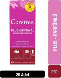 Carefree Plus Original Organik 20'li Normal Günlük Ped
