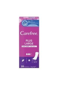 Carefree Plus Large Organik 20'li Normal Günlük Ped