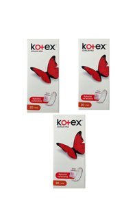Kotex Parfümlü 3 Adet 20'li Normal Günlük Ped