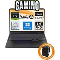 Lenovo IdeaPad Gaming 3 82S9016PTX12 CNT013 Harici GeForce RTX 3060 Intel Core i5 12450H 8 GB Ram 512 GB SSD 15.6 inç Full HD Windows 11 Pro Oyuncu Laptop