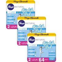 Sleepy Natural Organik 192'li Uzun Günlük Ped