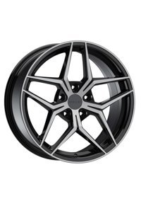Arceo Arc-18143-12 Black Diamond 18 inç 5 Kol Alaşımlı Jant 4 Adet