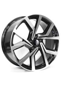 Emr Dy236-03 Black Diamond 16 inç 5 Kol Alaşımlı Jant 4 Adet