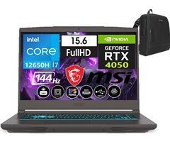MSI Thin A15 B12VE-1891XTRW32 Harici GeForce RTX 4050 Intel Core i7 12650H 48 GB Ram 4 TB SSD 15.6 inç Full HD Windows 11 Home Oyuncu Laptop + WeblegelsinÇanta
