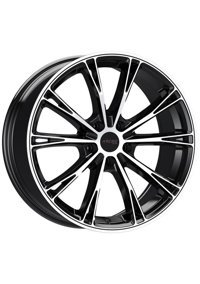 Arceo Asw01-61 Black Diamond 19 inç 10 Kol Alaşımlı Jant 4 Adet