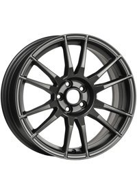 Emr A282-03 Matt Gun Metal 17 inç 12 Kol Alaşımlı Jant 4 Adet