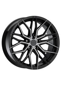 Arceo Arc-18141-06 Black Diamond Valencia 18 inç 10 Kol Alaşımlı Jant 4 Adet