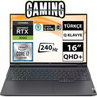 Lenovo Legion 5 Pro 82RF00J3TX09 Harici GeForce RTX 3060 Intel Core i7 12700H 64 GB Ram 2 TB SSD 16 inç QHD FreeDos Oyuncu Laptop