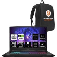MSI Katana 17 B13VFK1018TRP335 Harici GeForce RTX 4060 Intel Core i9 13900H 64 GB Ram 4 TB SSD 17.3 inç Full HD Windows 11 Home Oyuncu Laptop + PER4 Çanta
