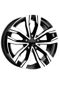 Emr Dy747-01 Black Diamond 17 inç 5 Kol Alaşımlı Jant 4 Adet
