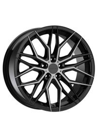 Arceo Arc-19141-37 Black Diamond Valencia 19 inç 10 Kol Alaşımlı Jant 4 Adet