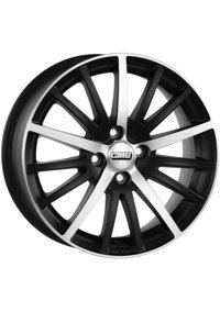 Cms 465-06 Diamond Matt Black 15 inç 15 Kol Alaşımlı Jant 4 Adet
