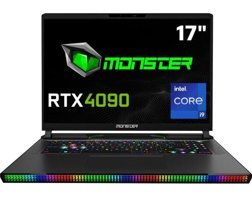Monster Semruk 7 V9.3.3 Harici GeForce RTX 4090 Intel Core i9 13980HX 64 GB Ram 4 TB SSD 17 inç QHD Windows 11 Oyuncu Laptop