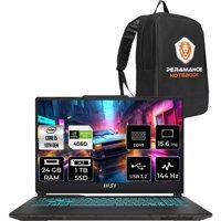 MSI Cyborg 15 A13VF895XTRP313 Harici GeForce RTX 4060 Intel Core i5 13420H 24 GB Ram 1 TB SSD 15.6 inç Full HD FreeDos Oyuncu Laptop + PER4 Çanta