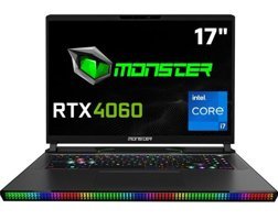 Monster Semruk 7 V9.1.1 Harici GeForce RTX 4060 Intel Core i7 13700HX 32 GB Ram 1 TB SSD 17 inç QHD Windows 11 Oyuncu Laptop